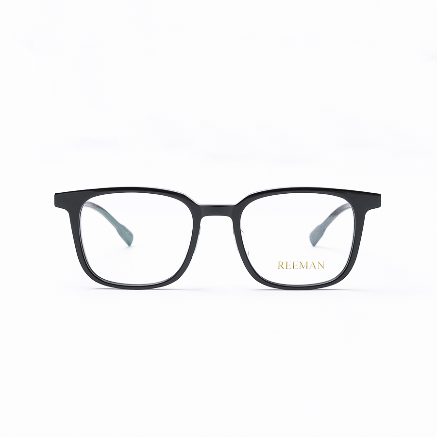 GỌNG KÍNH CẬN REEMAN ACETATE CẢ VIỀN RM8012 C1 ĐEN BÓNG