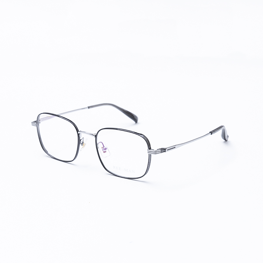 GỌNG KÍNH CẬN TITANIUM CAO CẤP THỜI TRANG 1246 C2 BẠC GHI
