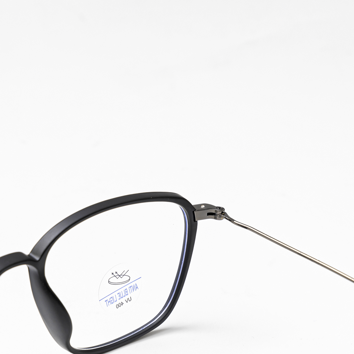 Gọng Kính Cận Unisex 2189 C2 Đen Nhám