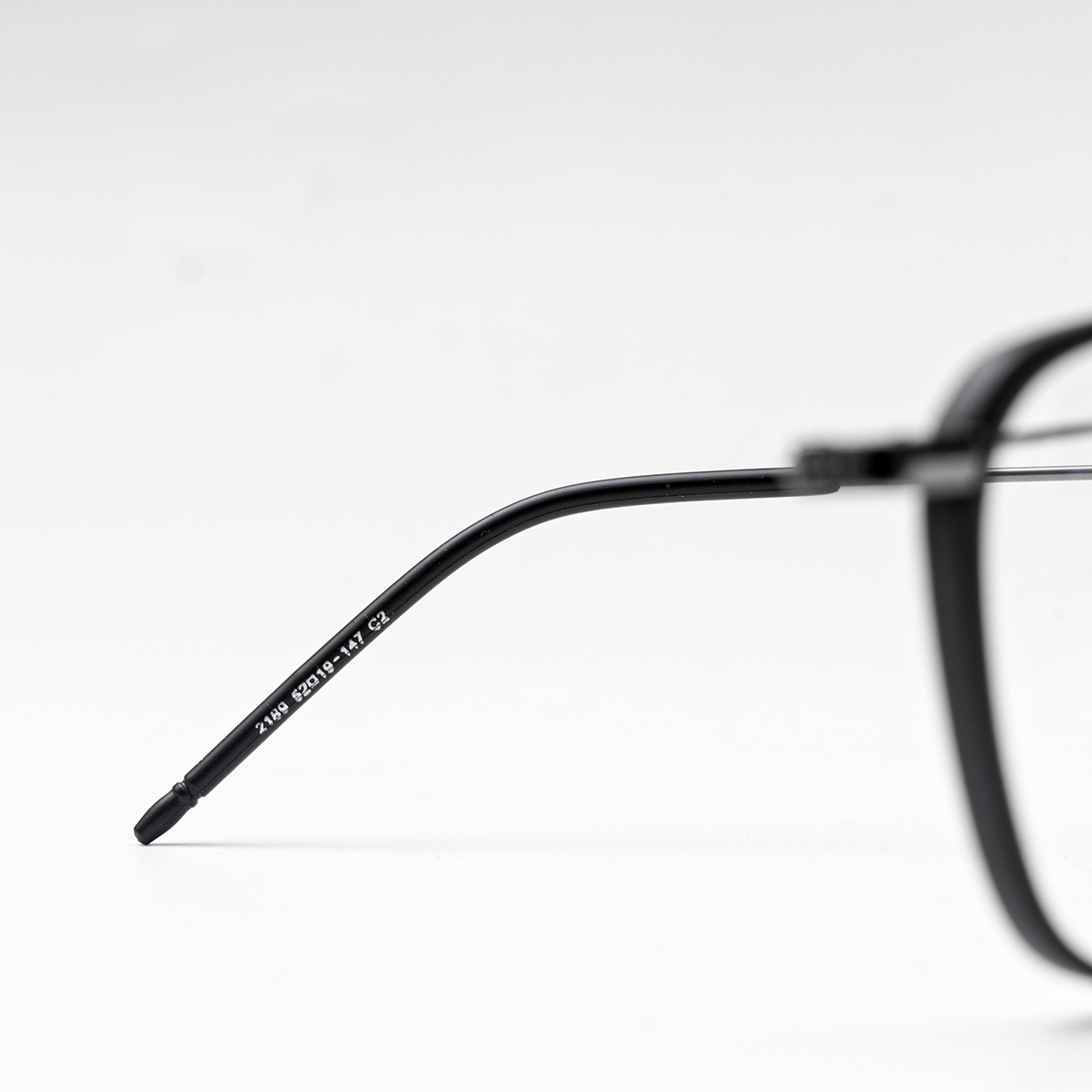 Gọng Kính Cận Unisex 2189 C2 Đen Nhám