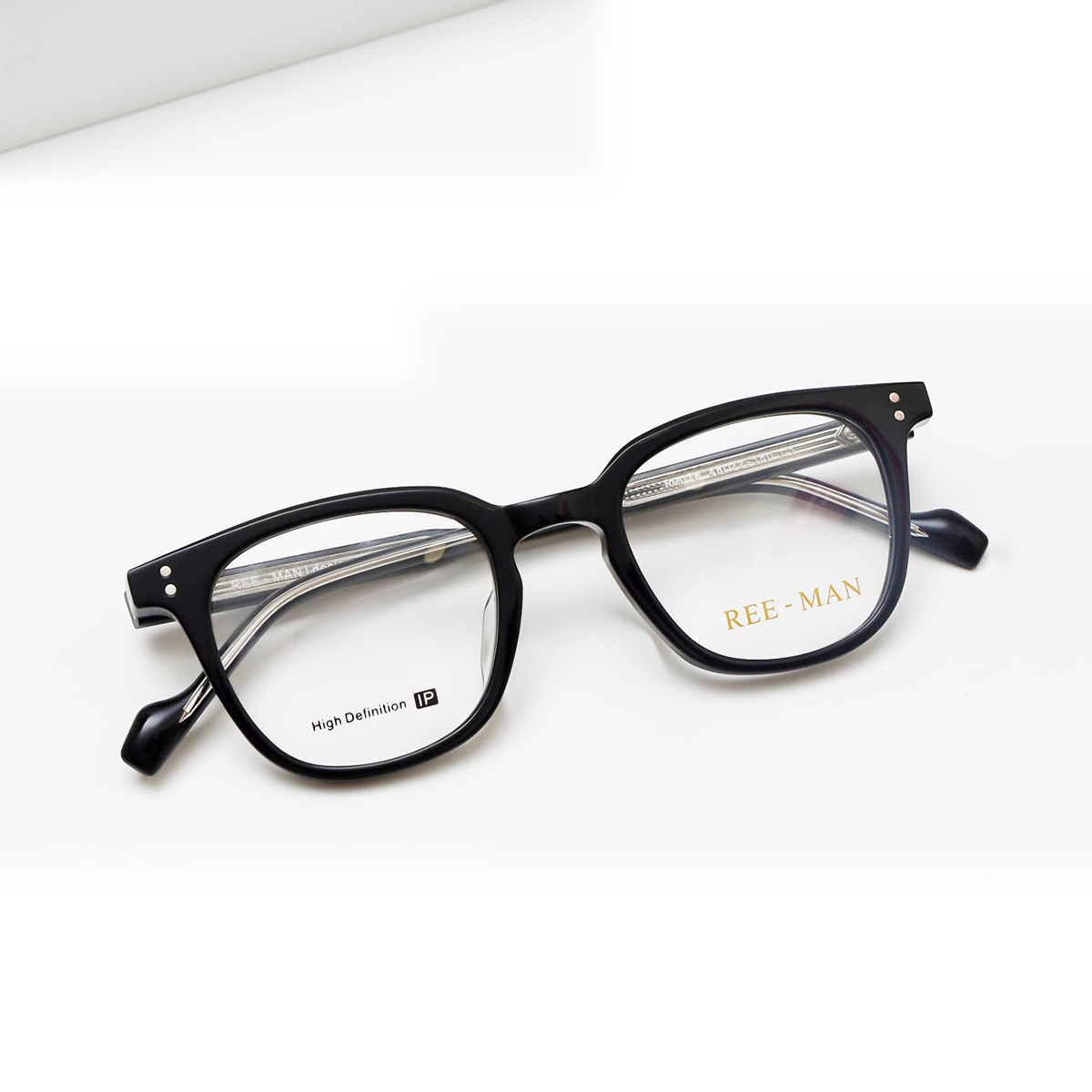 GỌNG KÍNH REEMAN ACETATE 078 C1 ĐEN BÓNG