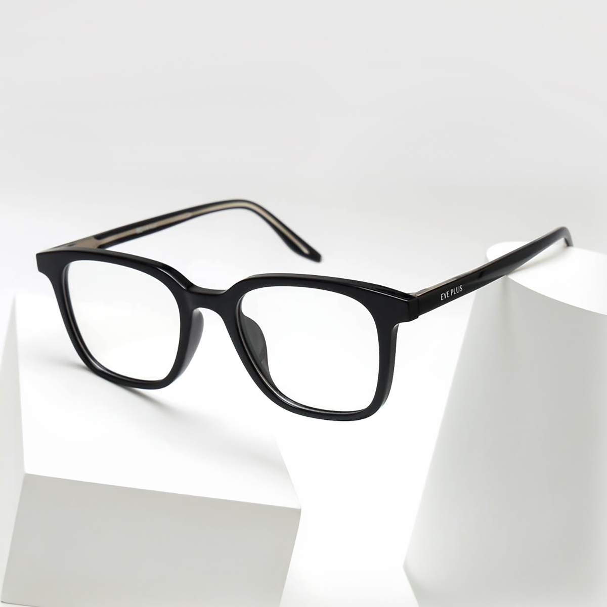 GỌNG KÍNH CẬN EYE PLUS 720119 C1 ĐEN BÓNG