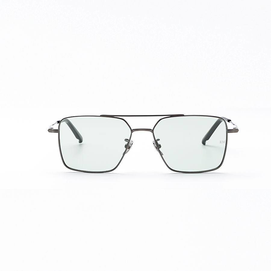 Kính Râm Thời Trang REEMAN TITANIUM 20071 Gọng Ghi Mắt Xanh