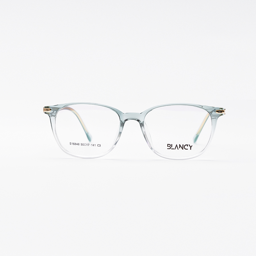 GỌNG KÍNH CẬN NHỰA CAO CẤP CẢ VIỀN BLANCY 16848 C3 XANH