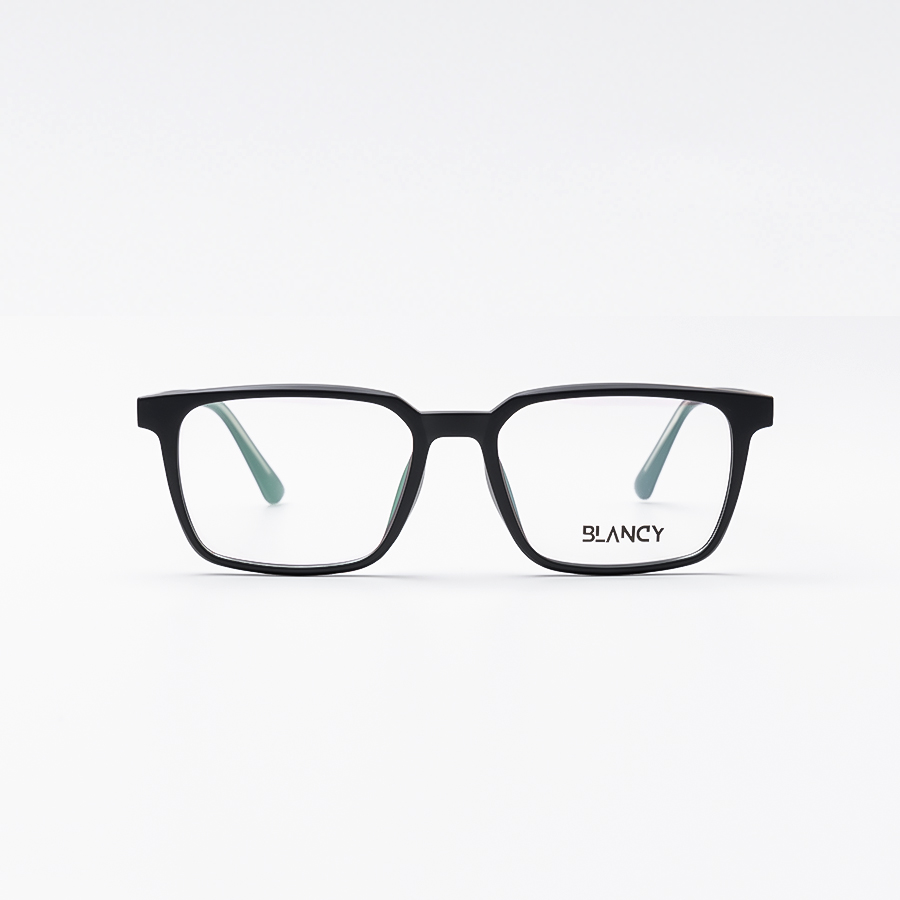 GỌNG KÍNH CẬN NHỰA CAO CẤP CẢ VIỀN BLANCY 16928 C6 ĐEN NHÁM