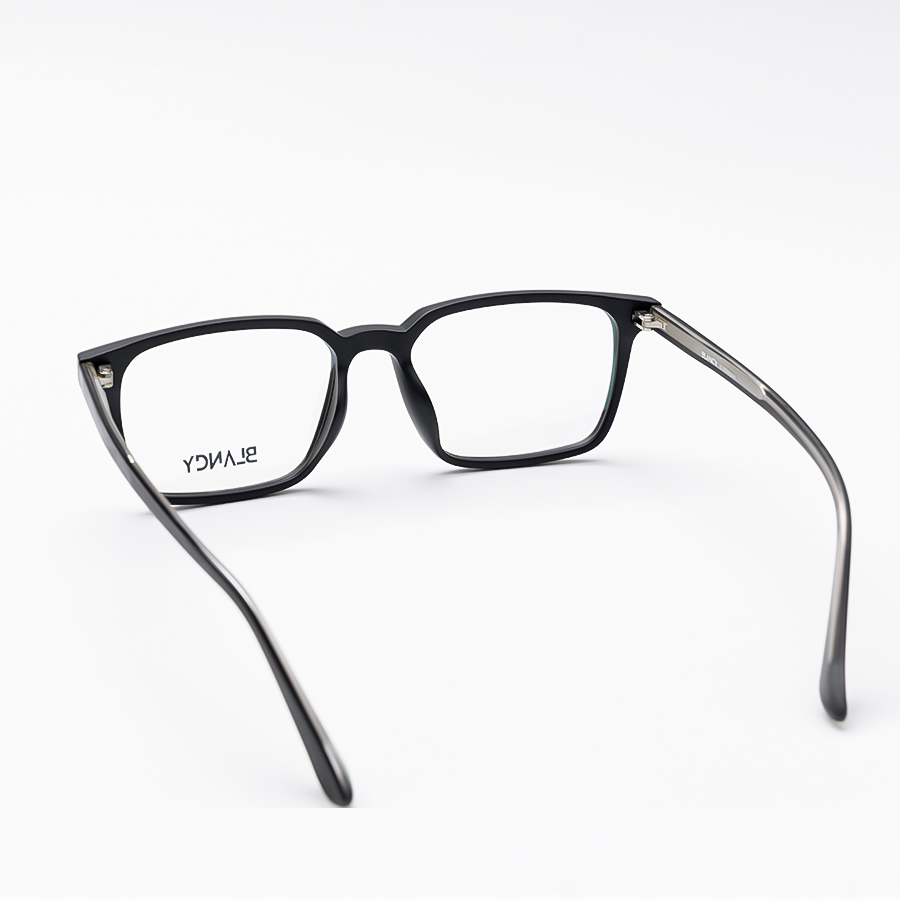 GỌNG KÍNH CẬN NHỰA CAO CẤP CẢ VIỀN BLANCY 16928 C6 ĐEN NHÁM