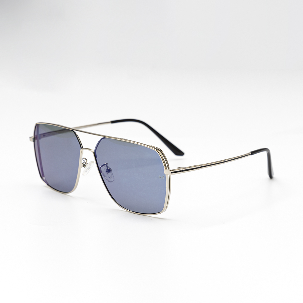 KÍNH RÂM THỜI TRANG REEMAN 8136 GỌNG BẠC MẮT BLUE