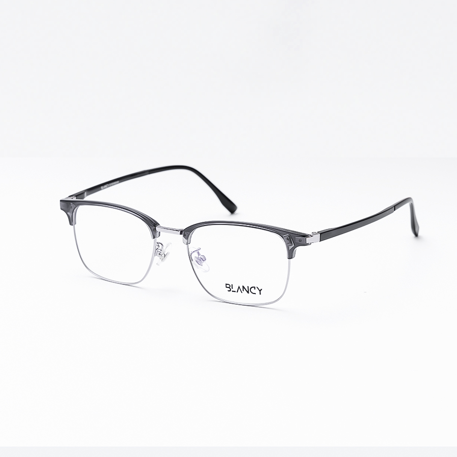 GỌNG KÍNH CẬN BLANCY DÁNG CLUB MASTER 6770 C4 XÁM V BẠC