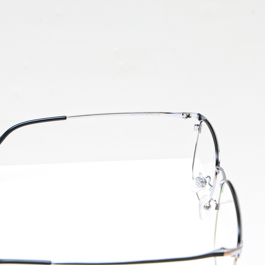 GỌNG KÍNH CẬN BLANCY DÁNG CLUB MASTER 6888 C16 ĐEN VIỀN BẠC