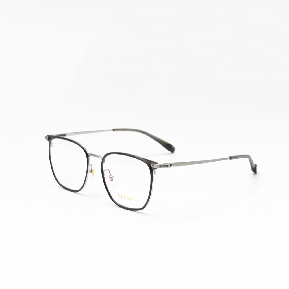 GỌNG KÍNH TITAN REEMAM CẢ VIỀN 3107 GHI VIỀN ĐEN