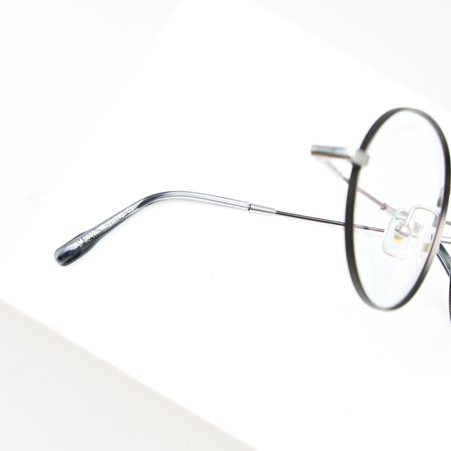 GỌNG KÍNH REEMAN TITAN CAO CẤP 3069 BẠC VIỀN ĐEN