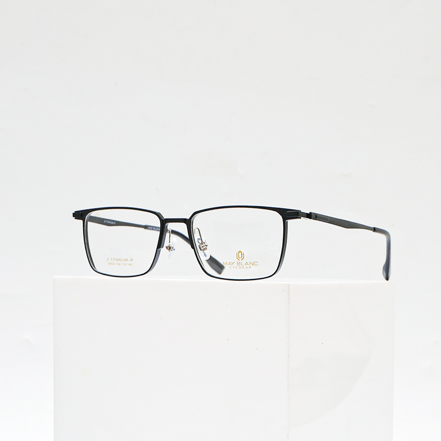 GỌNG KÍNH CẬN TITANIUM MAYBLANC 89500 C55 ĐEN