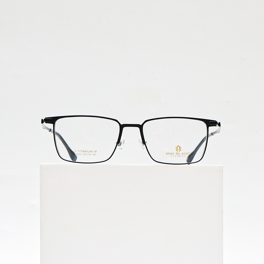 GỌNG KÍNH CẬN TITANIUM MAYBLANC 89500 C55 ĐEN