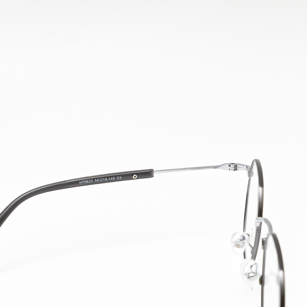 GỌNG KÍNH CẬN KIM LOẠI THỜI TRANG EP 70623 C5 ĐEN