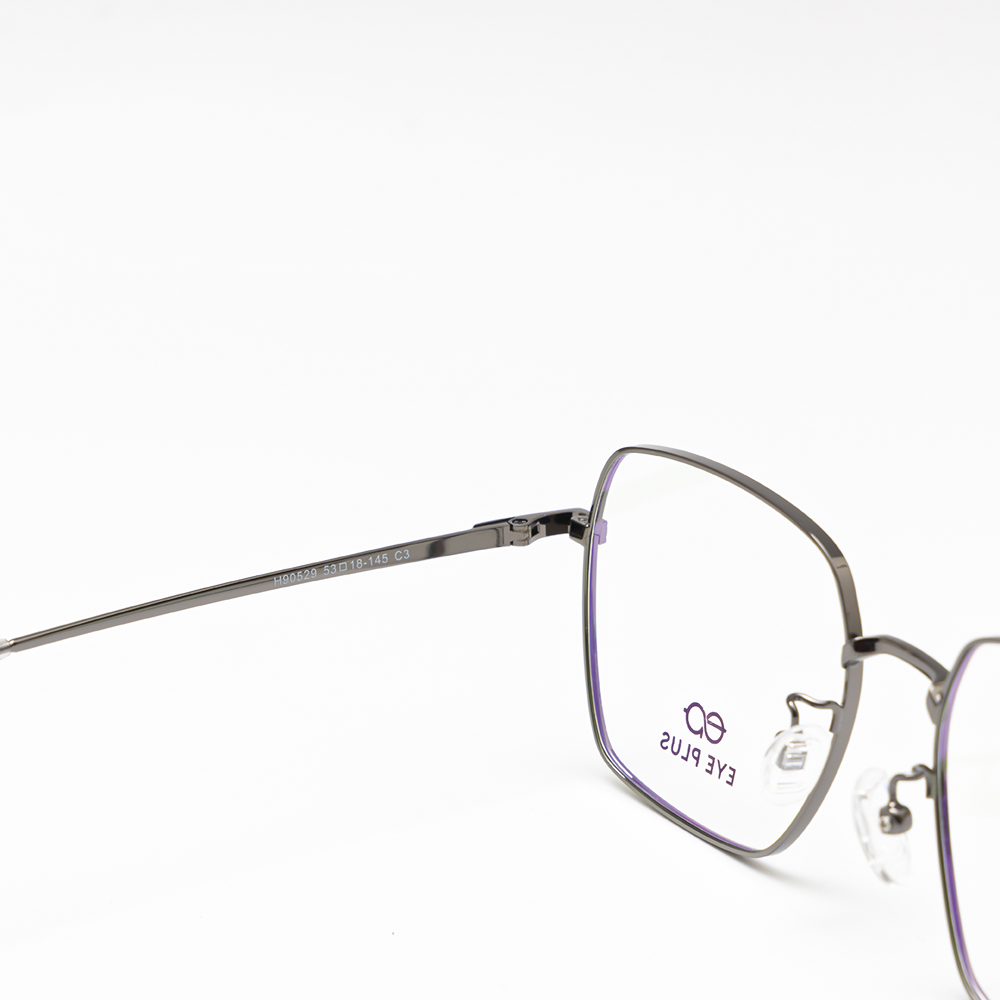 GỌNG KÍNH CẬN KIM LOẠI THỜI TRANG EP 90529 C3 GHI