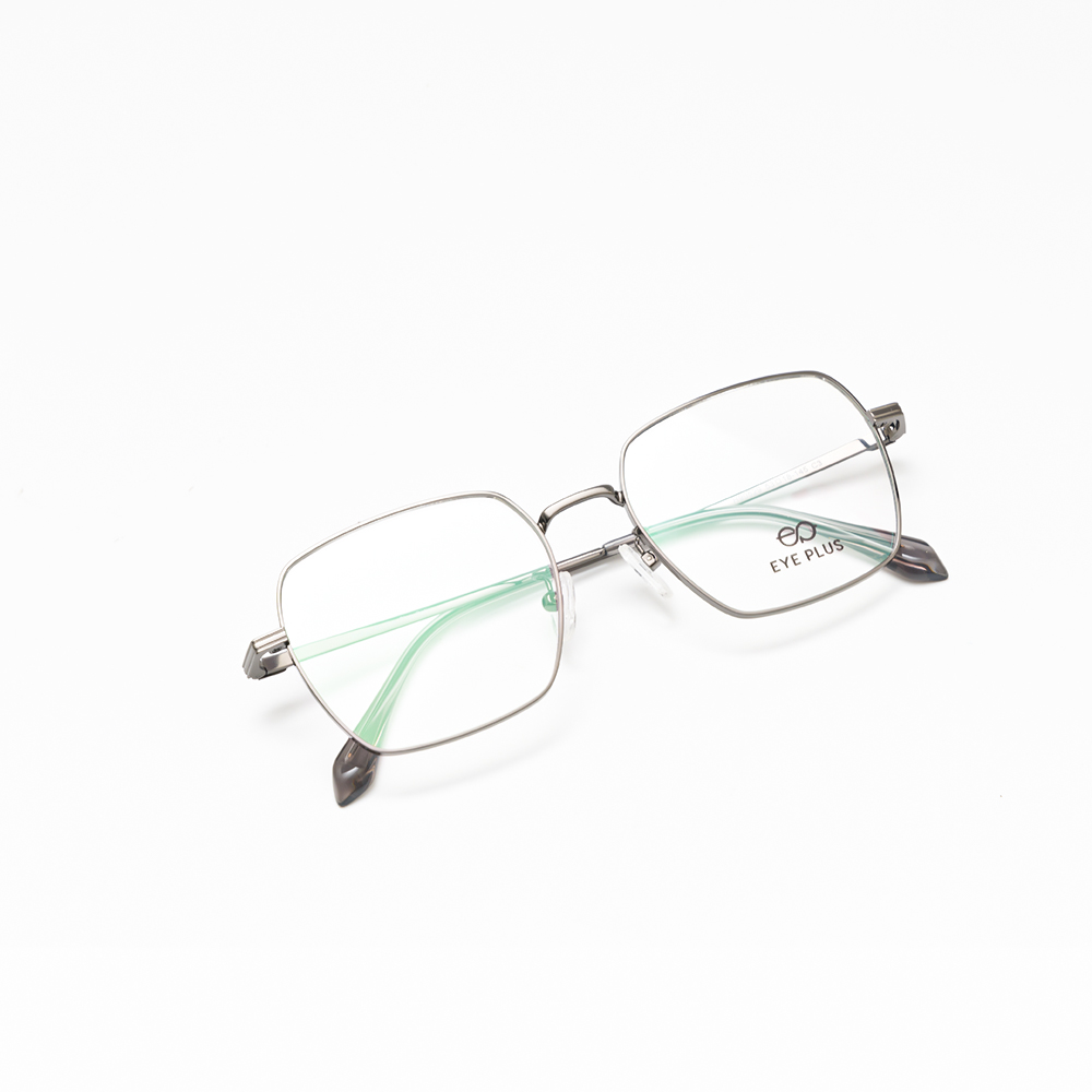 GỌNG KÍNH CẬN KIM LOẠI THỜI TRANG EP 90529 C3 GHI