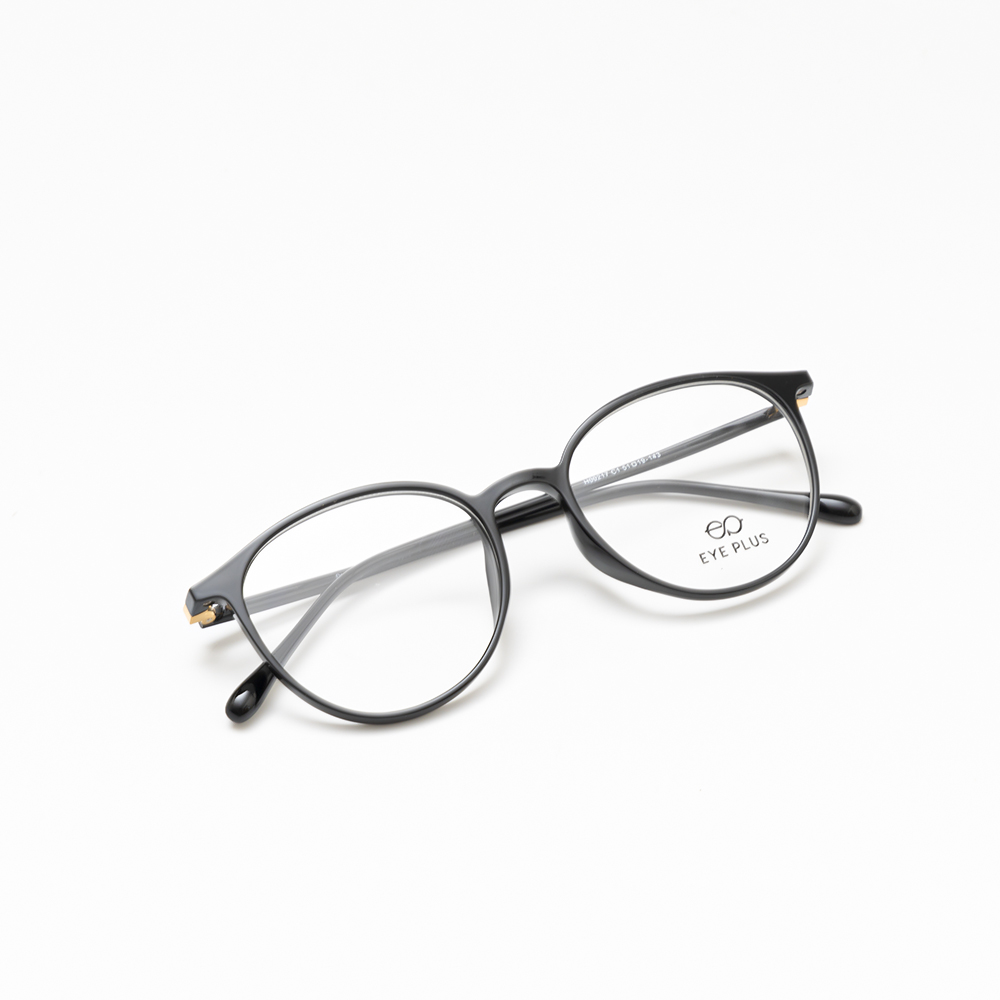 GỌNG KÍNH NHỰA NỮ EYE PLUS 00217 C1 ĐEN BÓNG