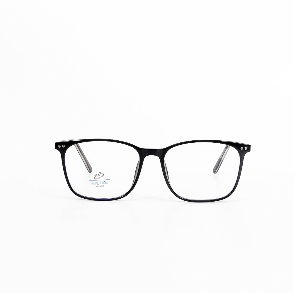 KÍNH CHỐNG ÁNH SÁNG XANH EYE PLUS 8242 C1 ĐEN BÓNG