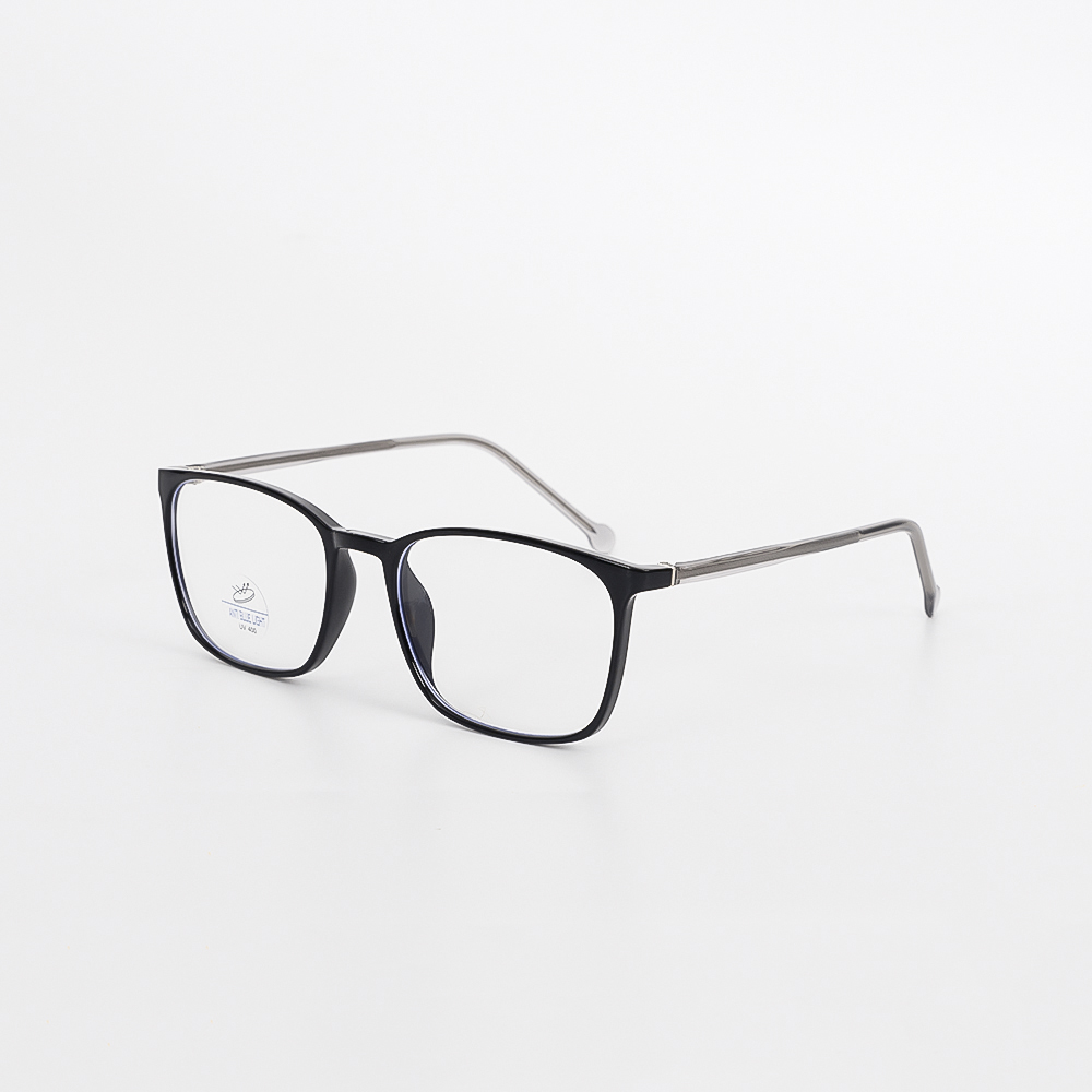 Gọng Kính Cận Unisex N240 8252 C1 ĐEN BÓNG