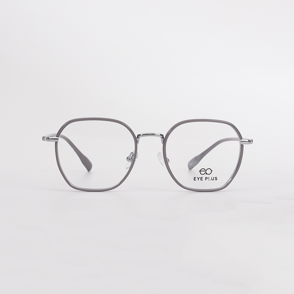 GỌNG KÍNH CẬN KIM LOẠI CAO CẤP EYEPLUS 70683 C7 XÁM
