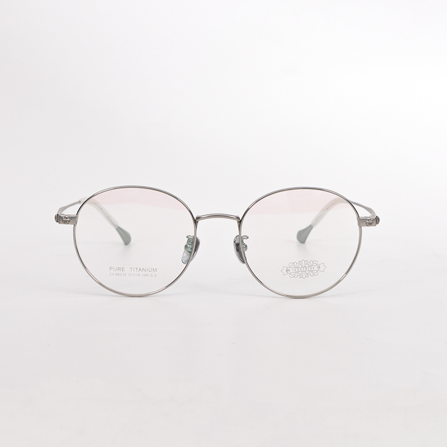 GỌNG KÍNH CẬN TITANIUM CAO CẤP LEVELNINE 88233 C2 BẠC