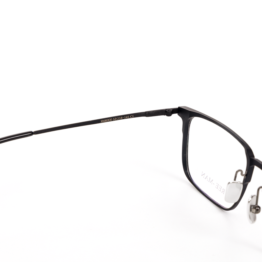 GỌNG KÍNH REEMAN TITAN CẢ VIỀN 6000 C1 ĐEN