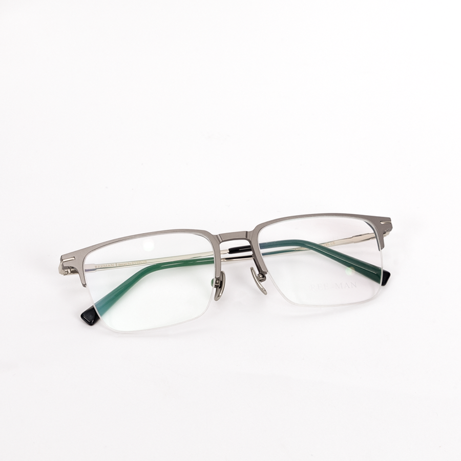 GỌNG KÍNH REEMAN TITAN CẢ VIỀN 6006 C5 GHI XÁM