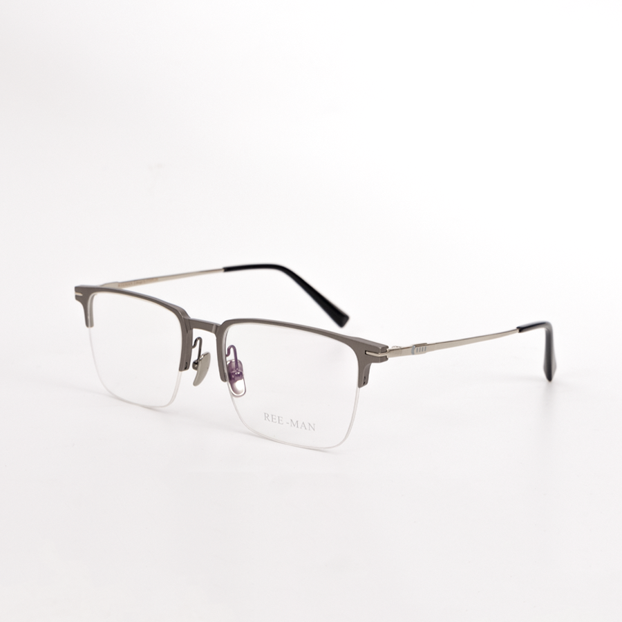GỌNG KÍNH REEMAN TITAN CẢ VIỀN 6006 C5 GHI XÁM
