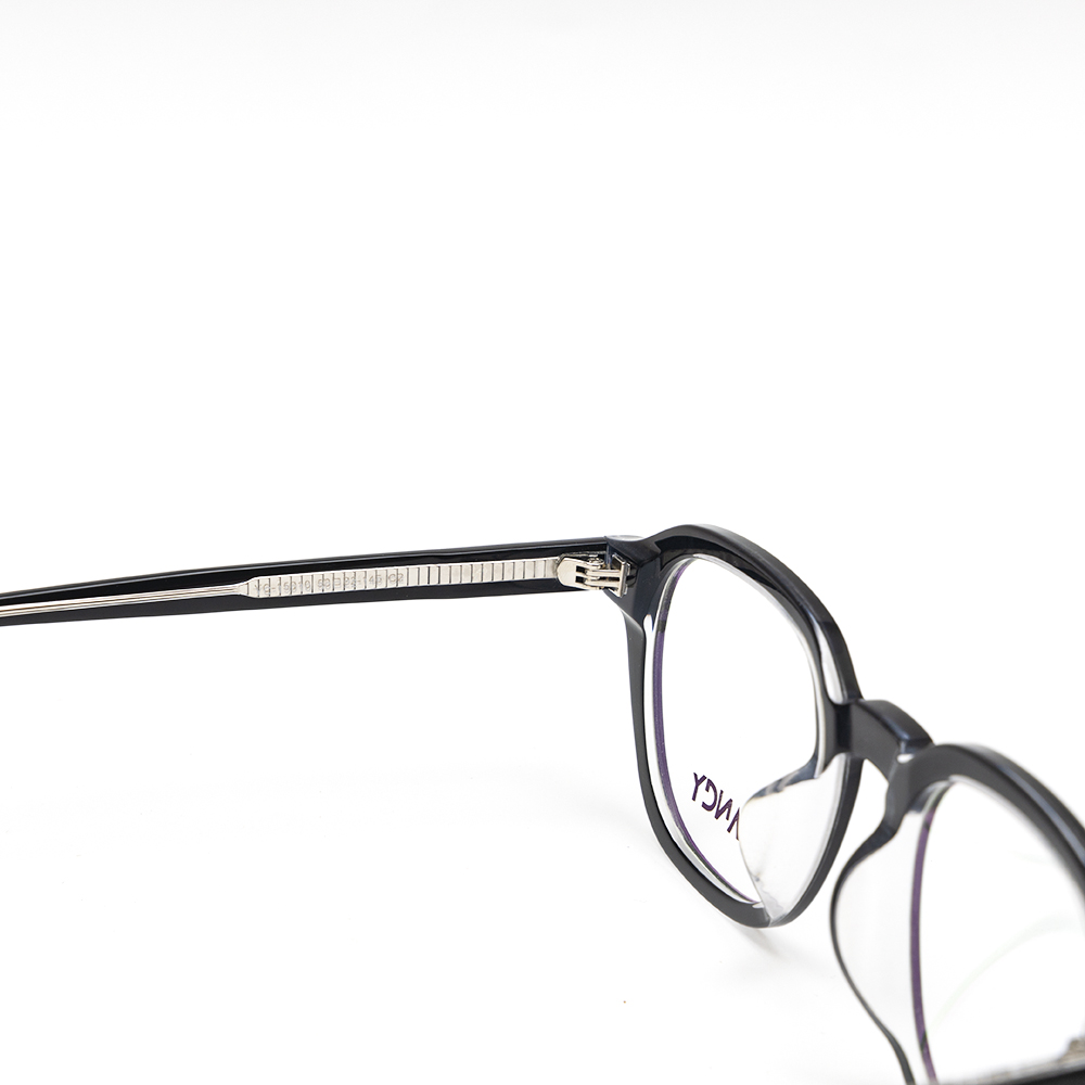 GỌNG KÍNH CẬN NHỰA CAO CẤP CẢ VIỀN BLANCY 15010 C2 ĐEN BÓNG