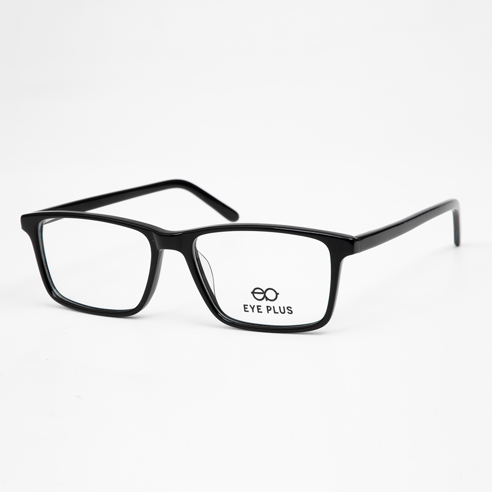 GỌNG KÍNH CẬN NHỰA CAO CẤP CẢ VIỀN EYEPLUS 88141 C1 ĐEN BÓNG