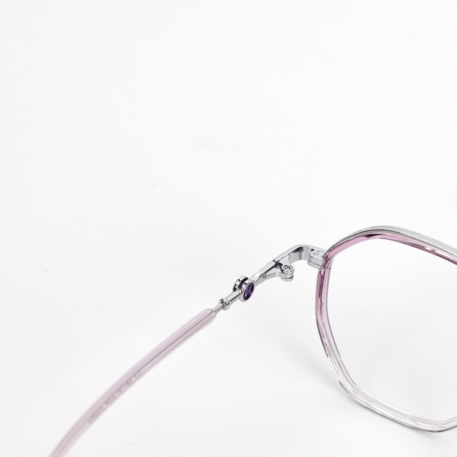 GỌNG KÍNH CẬN KIM LOẠI CAO CẤP LM226 C7 TÍM 2LINE