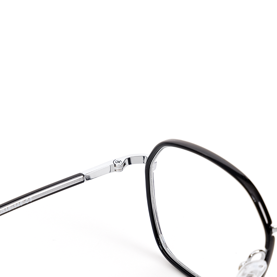 GỌNG KÍNH CẬN KIM LOẠI CAO CẤP LM236 C5 ĐEN BẠC
