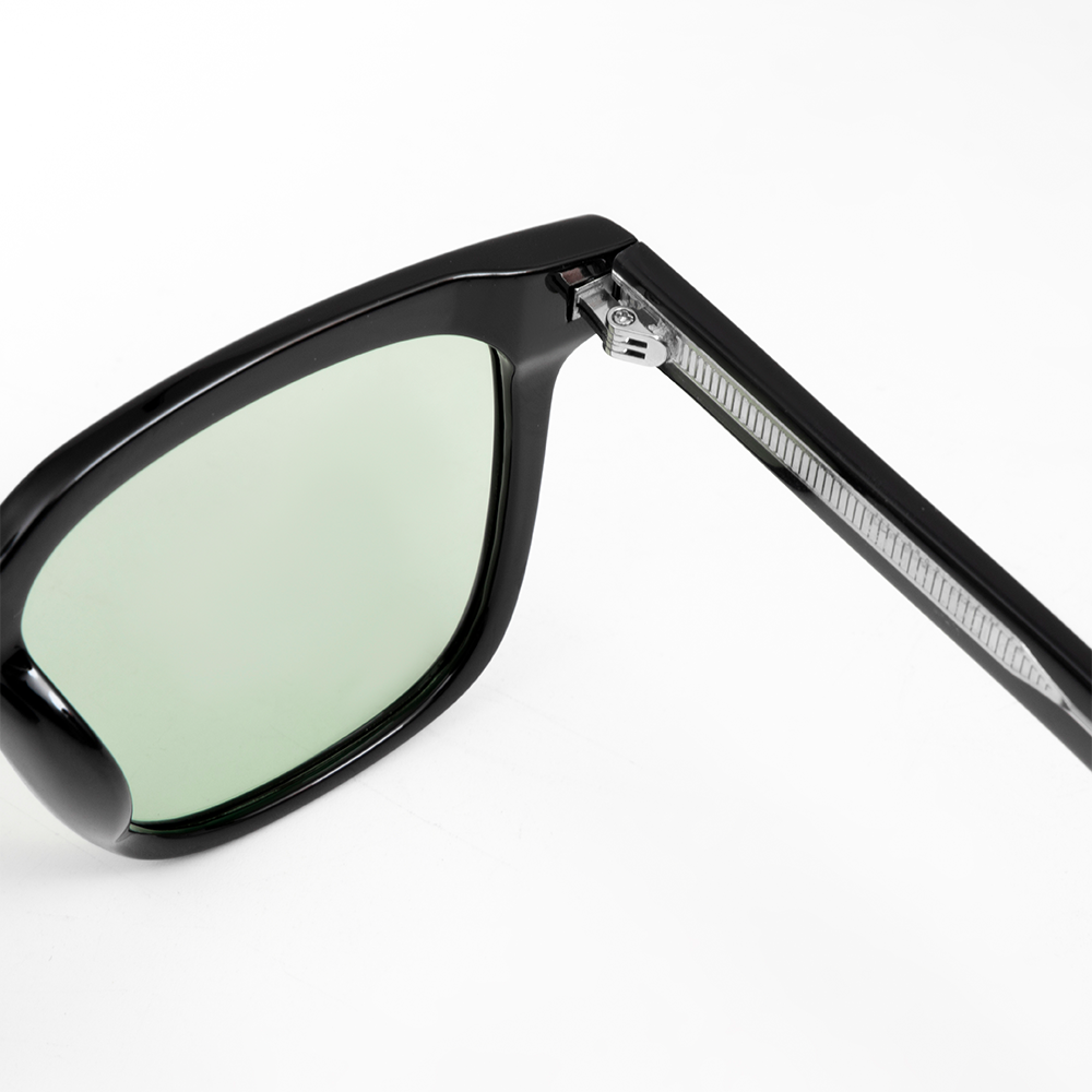 Kính Râm Thời Trang REEMAN 58217 C5 Gọng đen mắt xanh lá