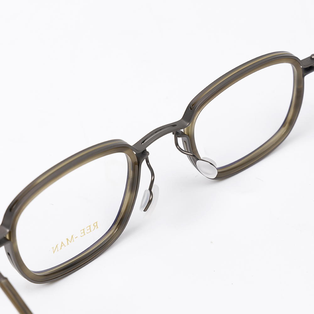 GỌNG KÍNH CẬN TITANIUM CAO CẤP 5863 C4 ĐỒI MỒI GHI