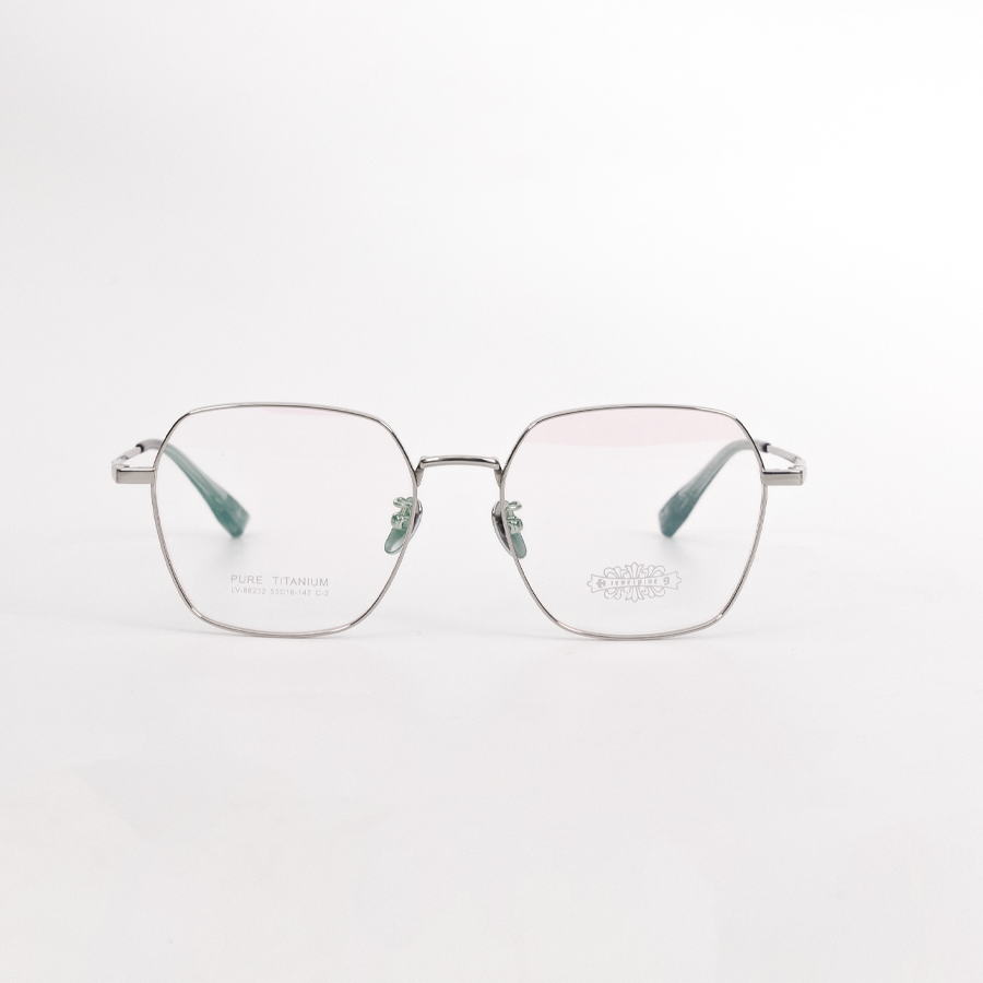 GỌNG KÍNH CẬN TITANIUM CAO CẤP LEVELNINE 88232 C2 BẠC