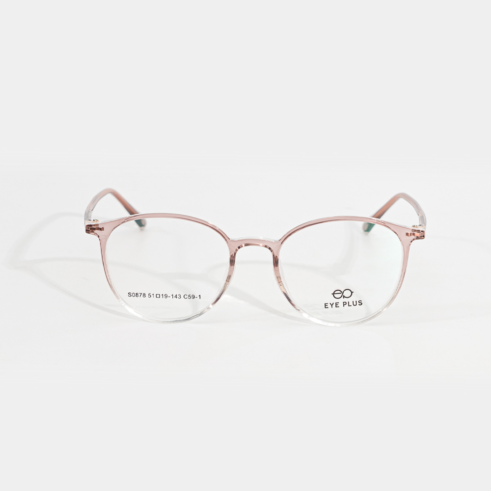 GỌNG KÍNH EYE PLUS 0878 C59 HỒNG 2LINE