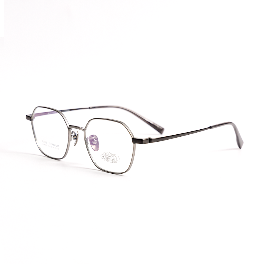 GỌNG KÍNH CẬN TITANIUM CAO CẤP 88227 C17 GHI