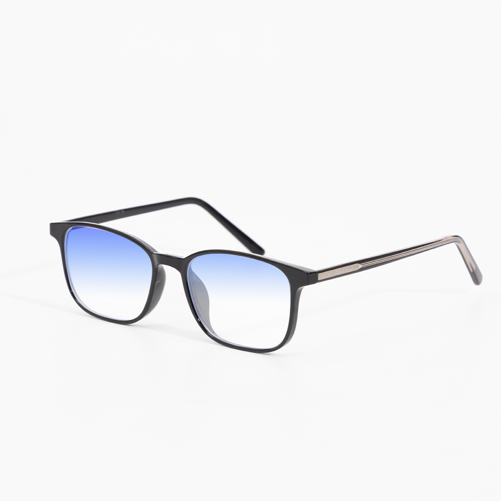 KÍNH CHỐNG ÁNH SÁNG XANH EYE PLUS 8245 C1 ĐEN BÓNG