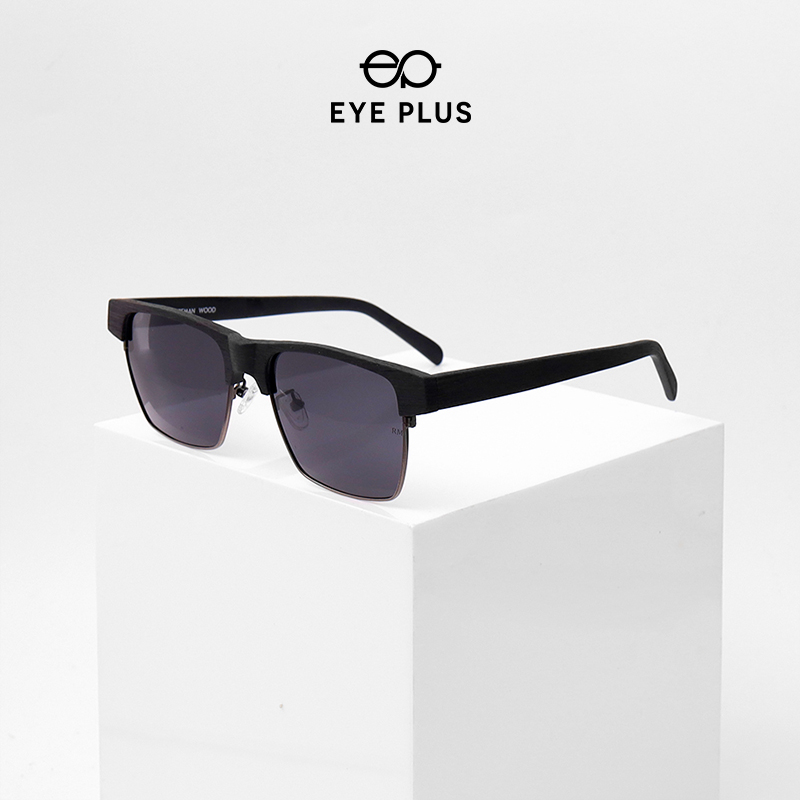 Kính Râm Thời Trang ReeMan Foma Wood Đen