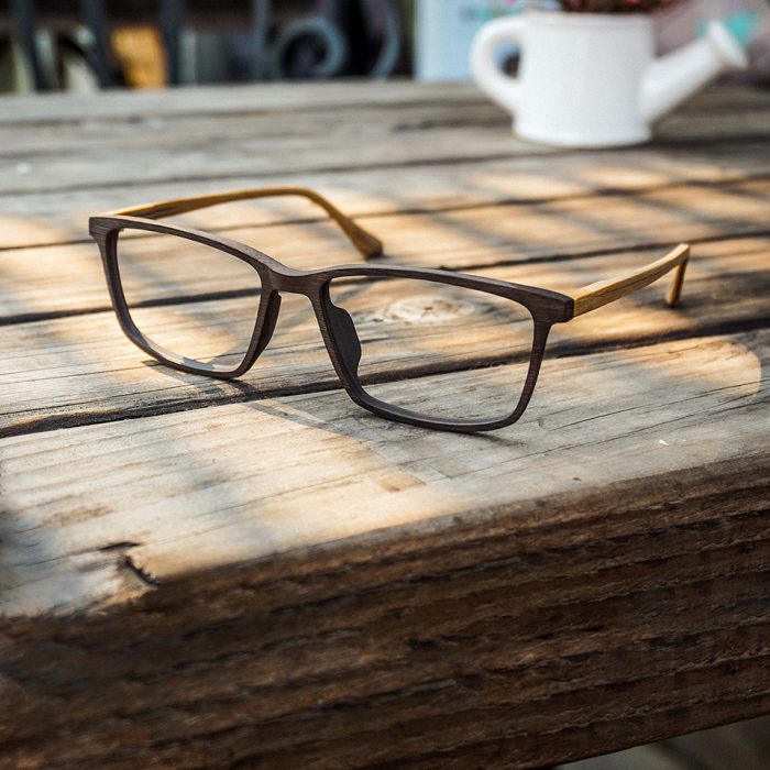 Gọng Kính Nữ Vân Gỗ Cao Cấp EP5550