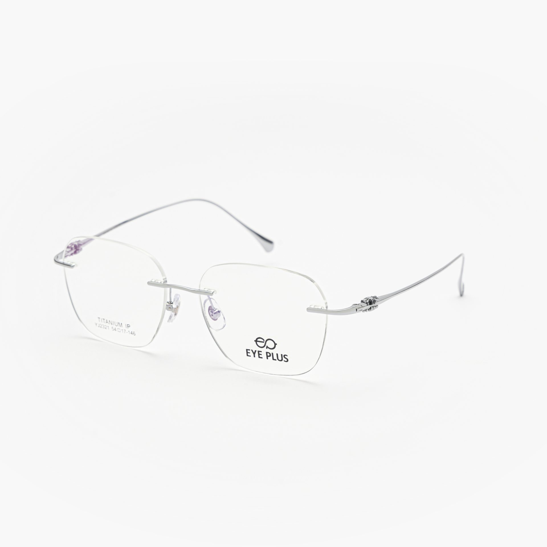 KÍNH CẬN EYE PLUS YJ2321 – GỌNG KHOAN TITANIUM