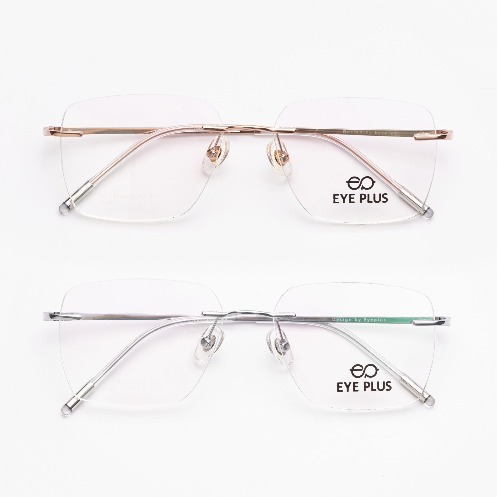 KÍNH CẬN EYE PLUS 6007 – GỌNG KHOAN TỐI GIẢN