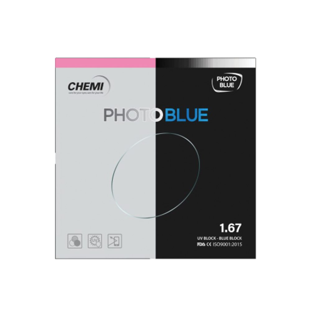 Tròng kính đổi màu chemi eye plus