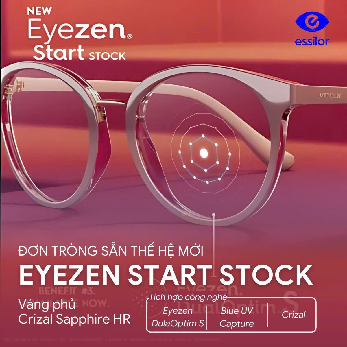 trong kinh thu gian essilor eyezen 2