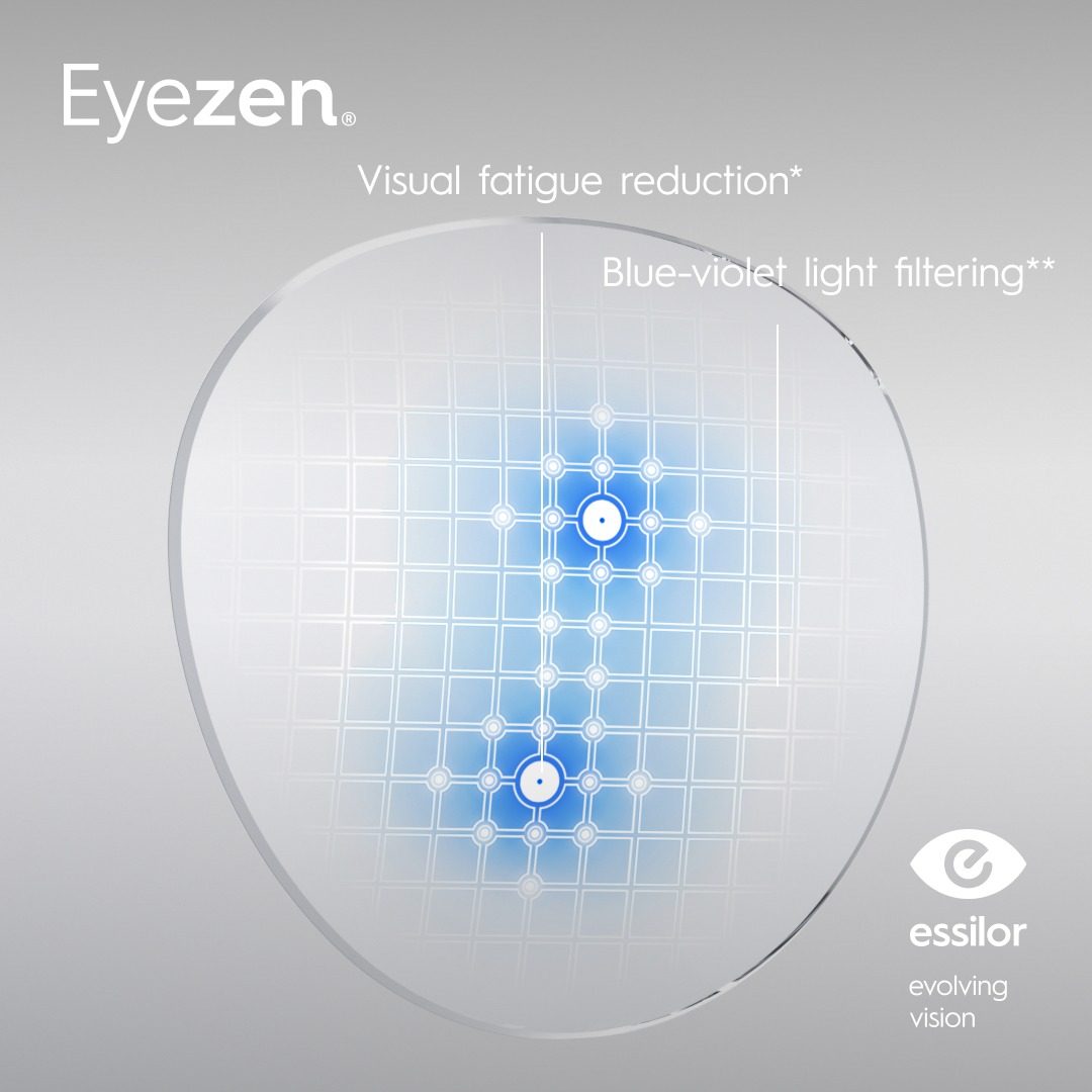 trong kinh thu gian essilor eyezen 3