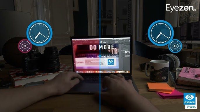 4 điểm khác biệt nổi bật của Essilor Eyezen và tròng kính thông thường