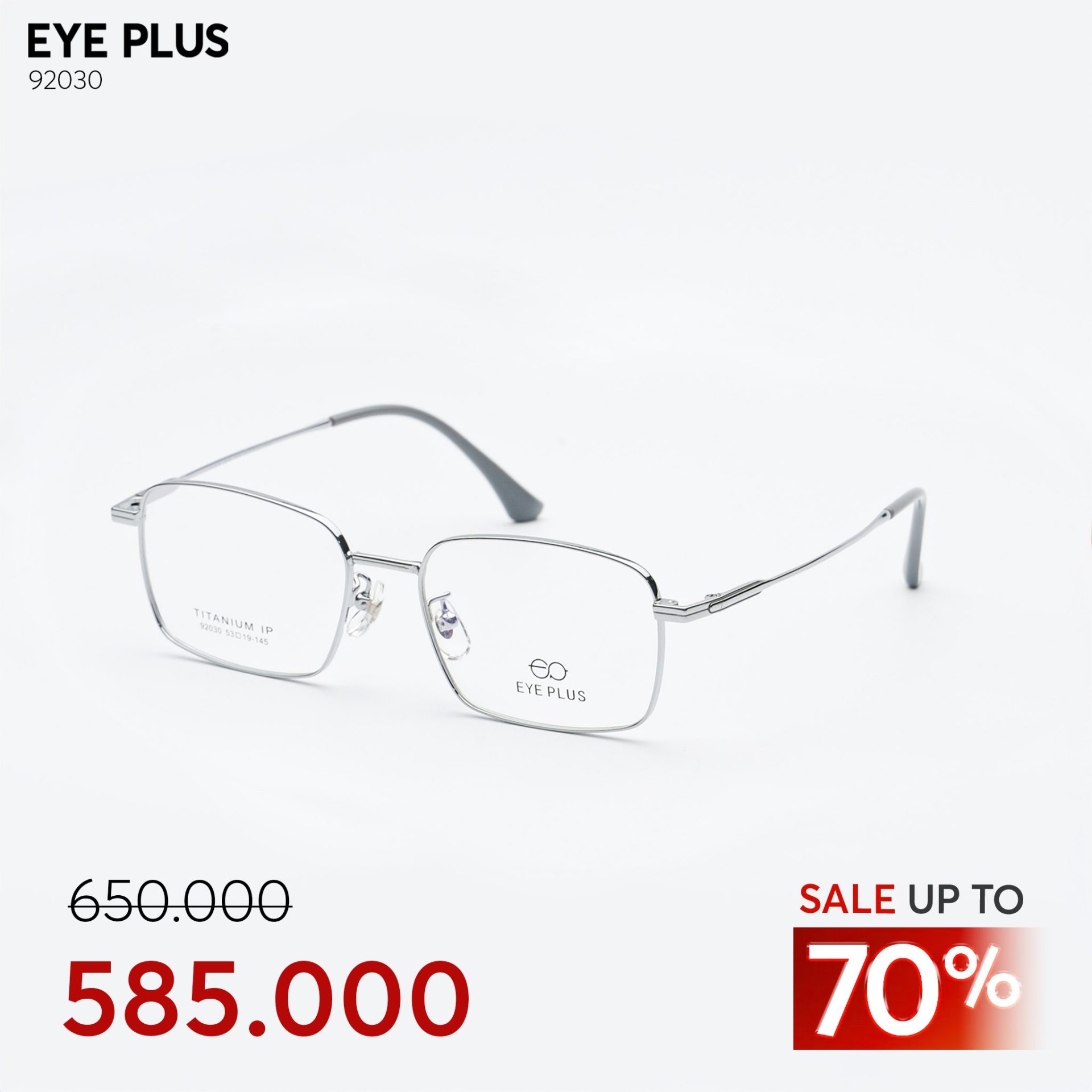 Gọng kính cận tinh tế -test